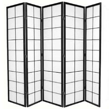 5 Panel Zen Room Divider Screen